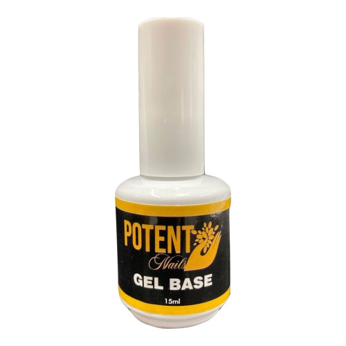 Gel Base Transparente 15ml - Potent Nails 