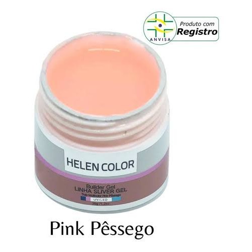 Builder Gel Pink Pêssego Helen Color - 20g