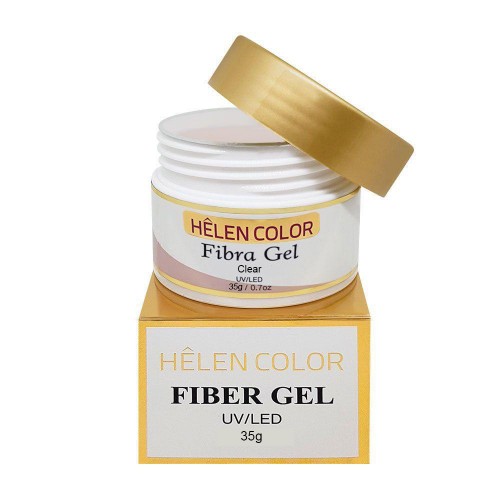 Fiber Gel Hêlen Color - Clear 35g 