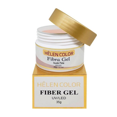 Fiber Gel Hêlen Color - Nude Pele 35g 