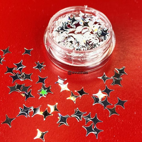 Glitter Pote Estrelas #05